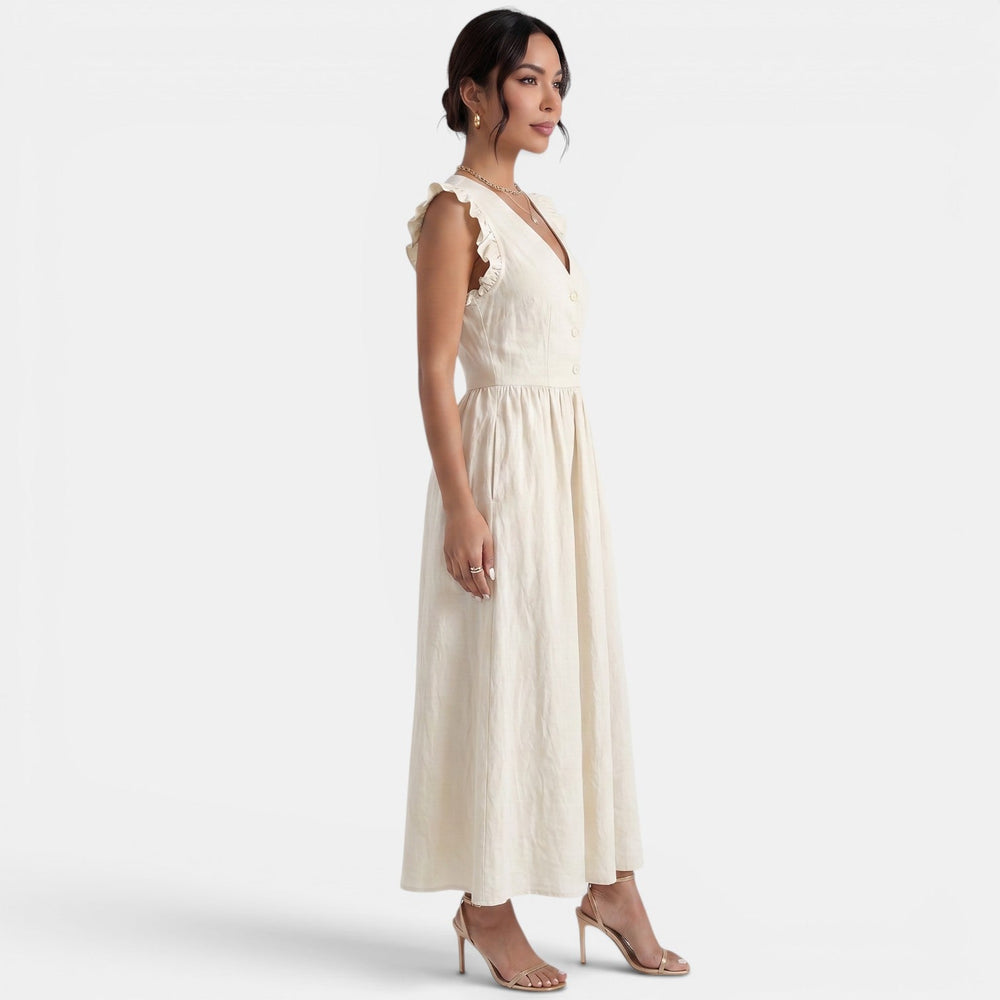Women's Summer Long Ruffle Dress