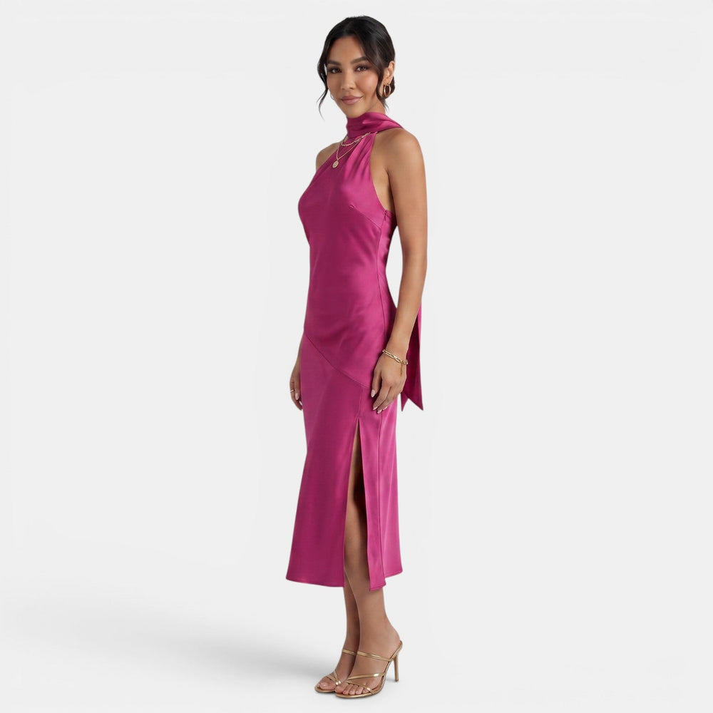 Women's Elegant Satin Dress