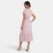 Women's Summer Floral Midi Dress