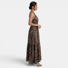 Long Boho High-Waisted Dress
