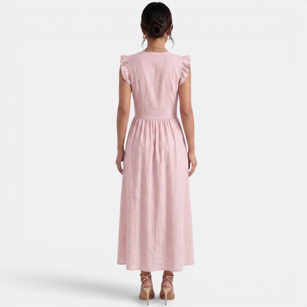 Women's Summer Long Ruffle Dress