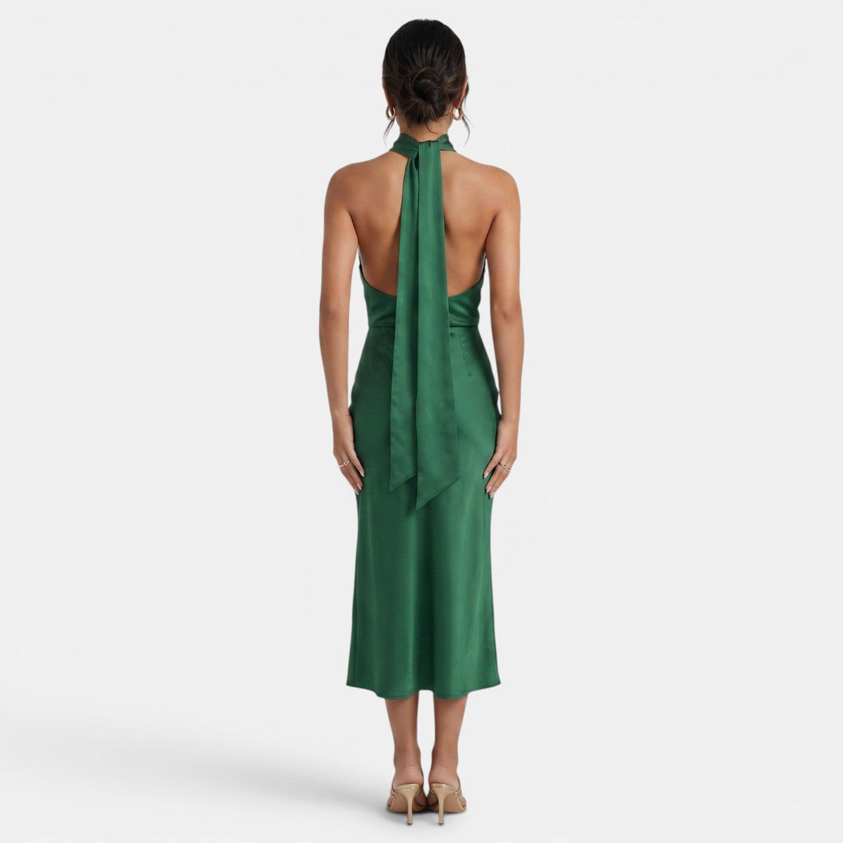 Women's Elegant Satin Dress