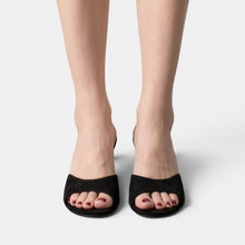 Women's Suede-Effect Heeled Sandals