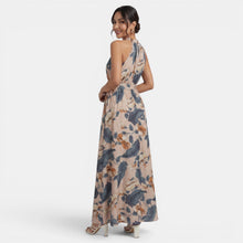 Long Boho High-Waisted Dress