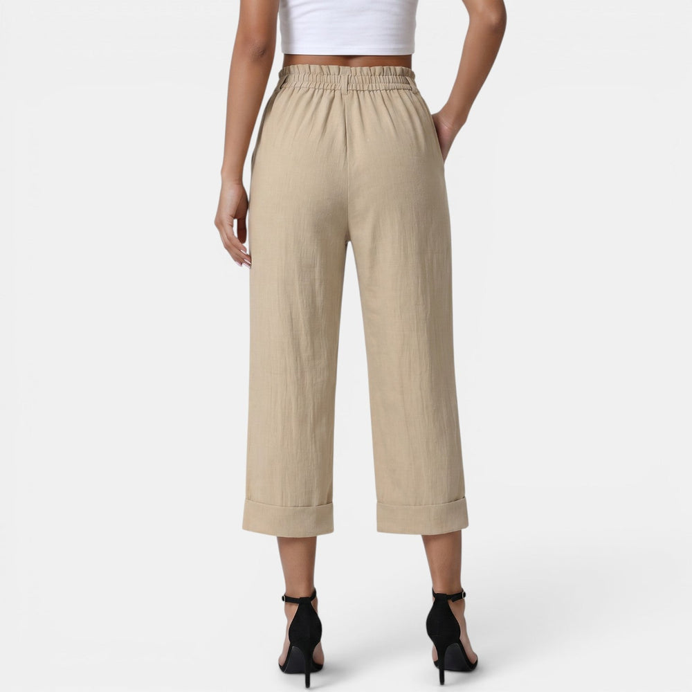 Women's Capri Pants with Pockets