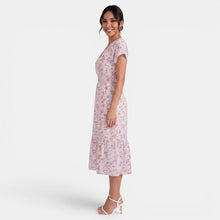 Women's Summer Floral Midi Dress
