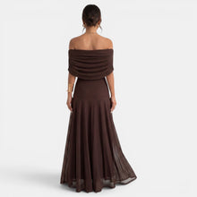 Women's One-Shoulder Maxi Dress