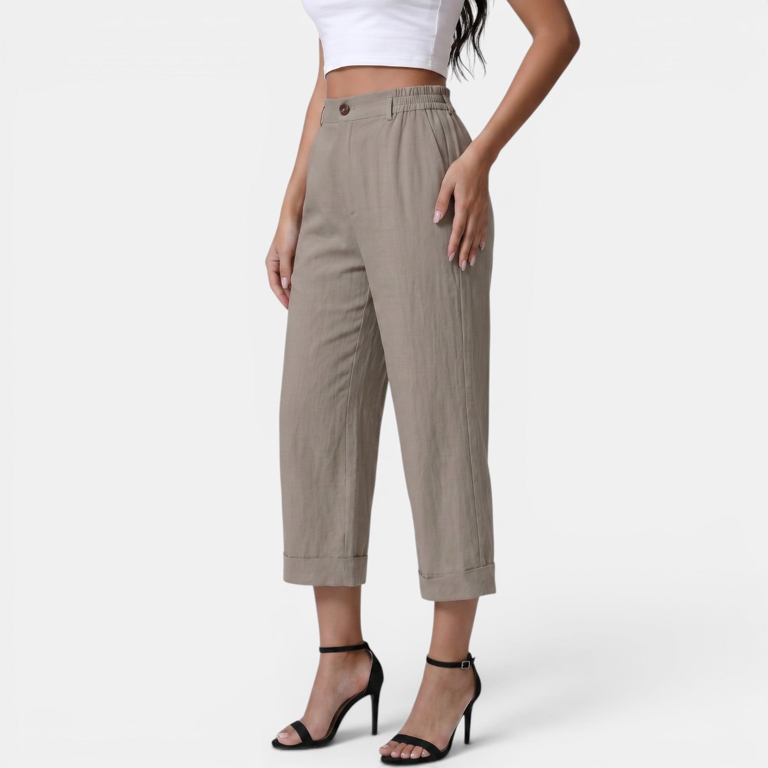 Women's Capri Pants with Pockets