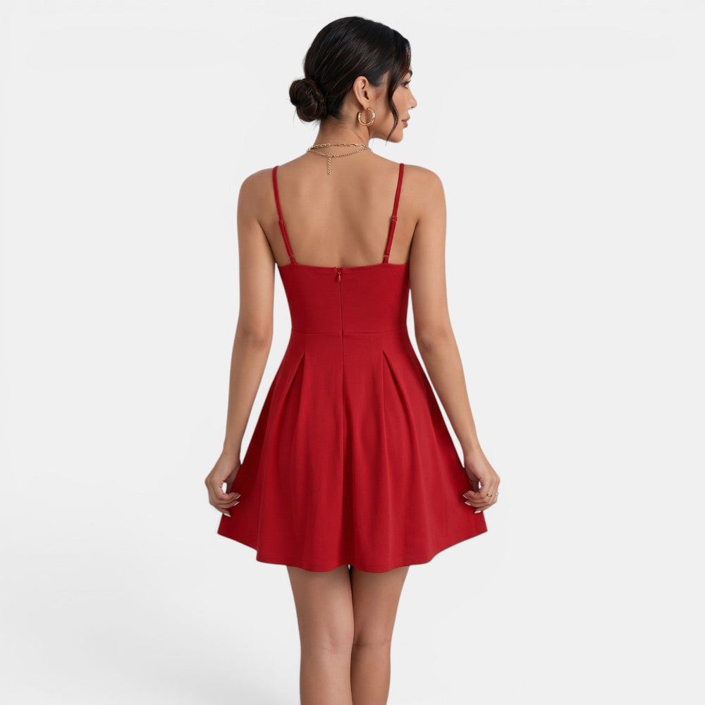 Women's Summer V-Neck Mini Dress