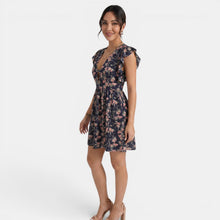 Women's Floral V-Neck Dress