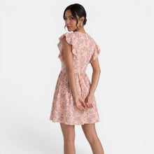 Women's Floral V-Neck Dress