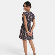 Women's Floral V-Neck Dress