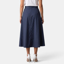 Women's High-Waisted Midi Skirt
