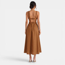 Women's Linen Summer Midi Dress