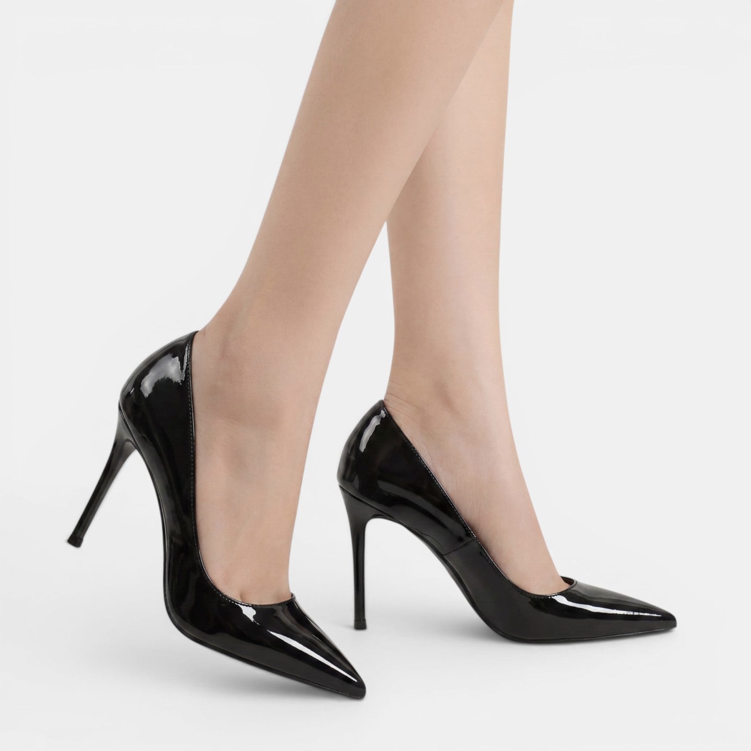Women's Black High-Heel Sandals