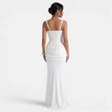 Women's Elegant Corset Maxi Dress