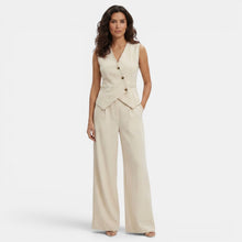 Elegant Women's Vest and Pants Set