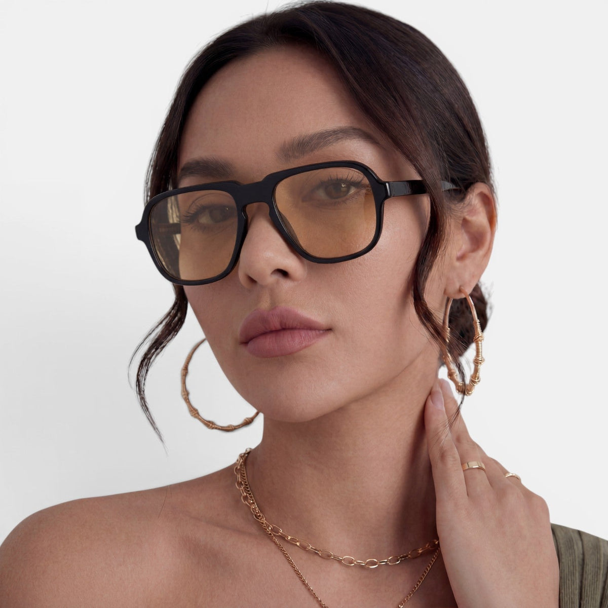 Vintage Square Sunglasses