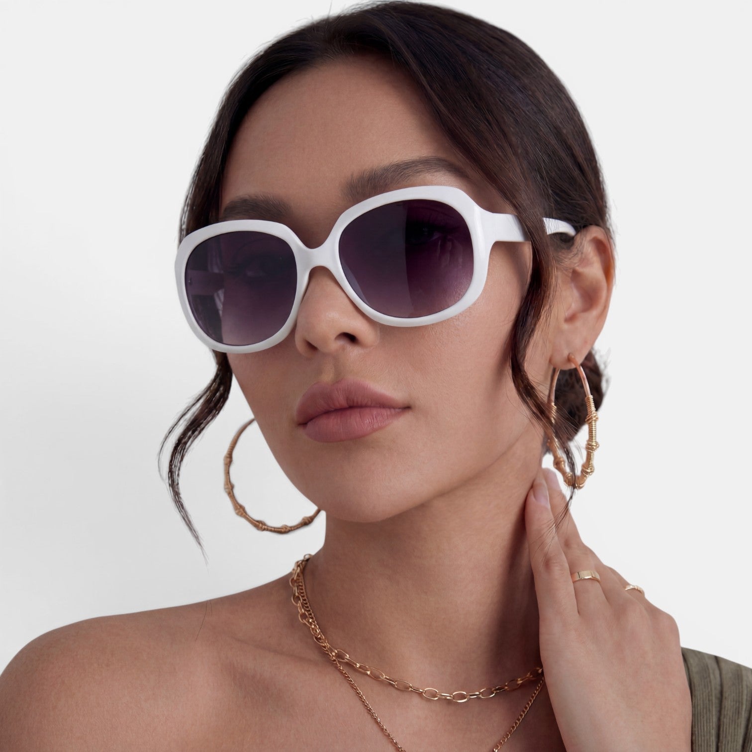 Women's Oversized Round Sunglasses