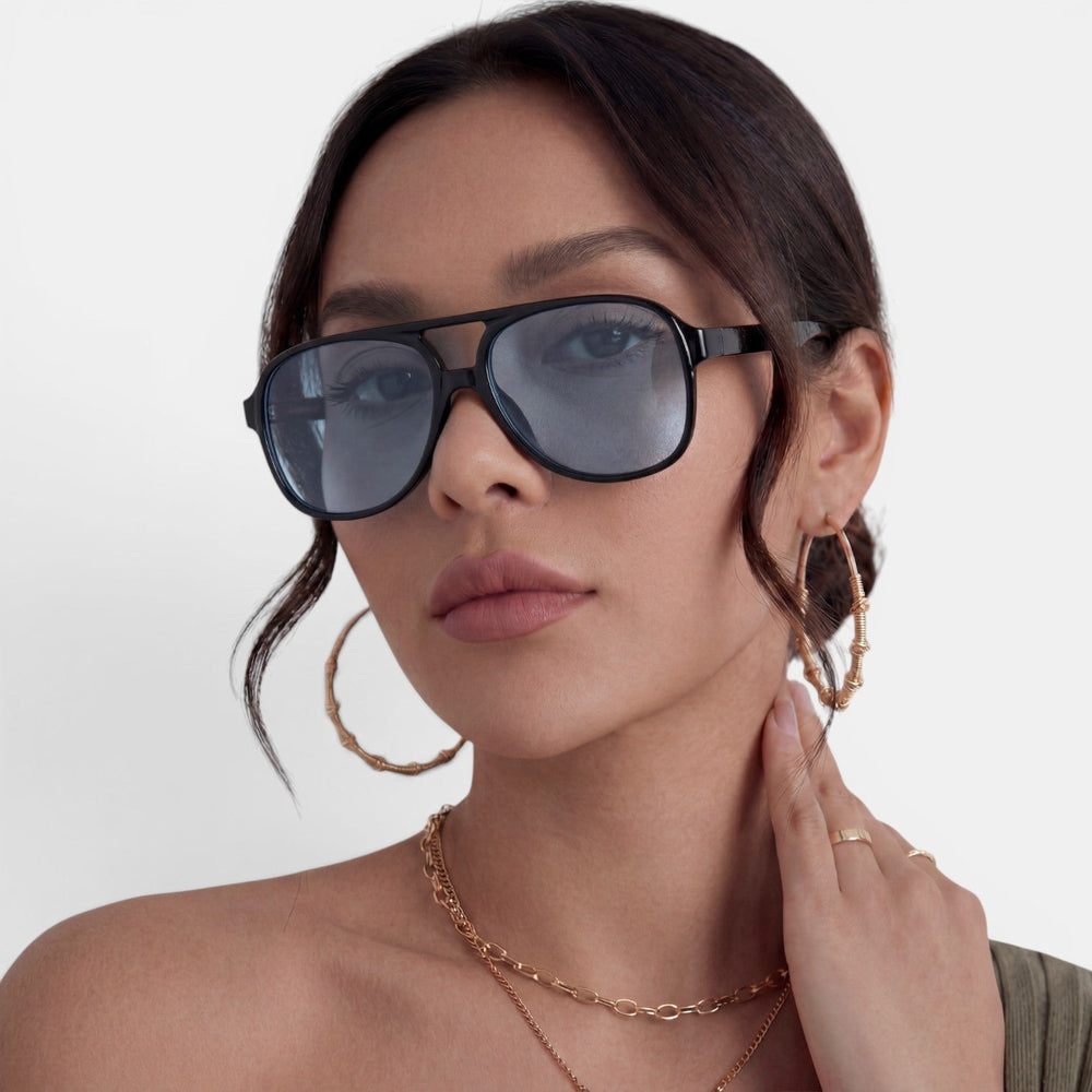 Women's Oversized Aviator Sunglasses