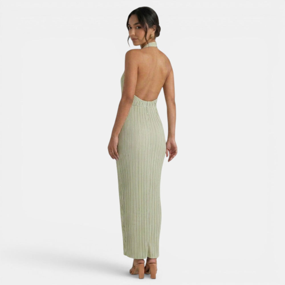 Women's Summer Halter Maxi Dress