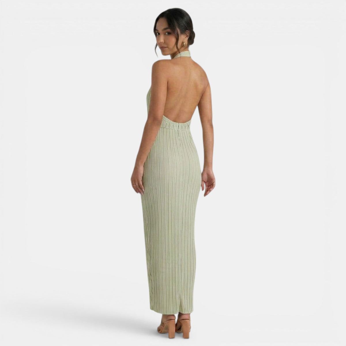Women's Summer Halter Maxi Dress