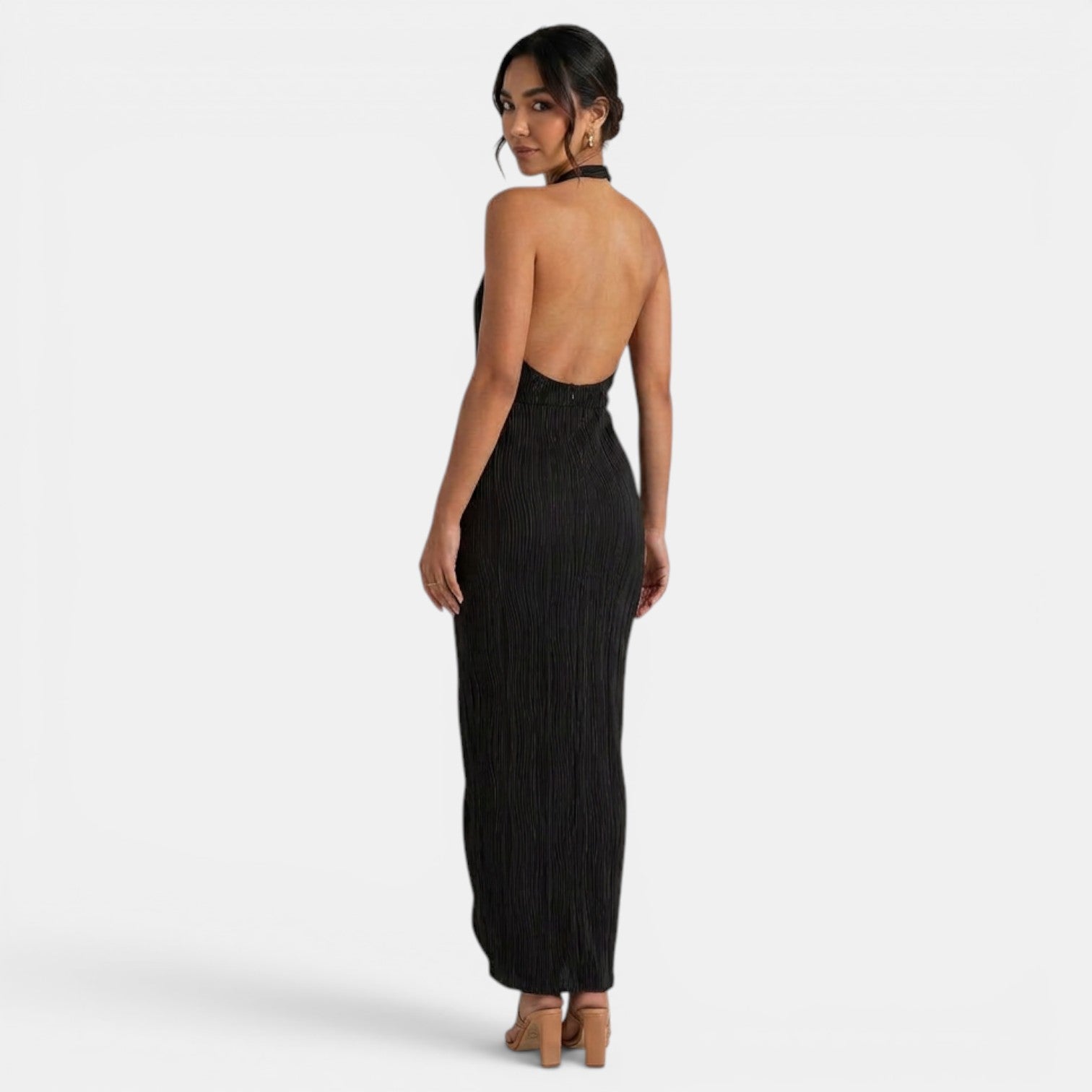 Women's Summer Halter Maxi Dress