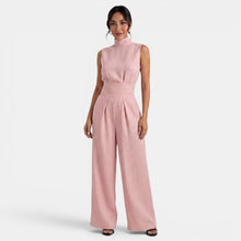 Women's Cotton Linen Sleeveless Set