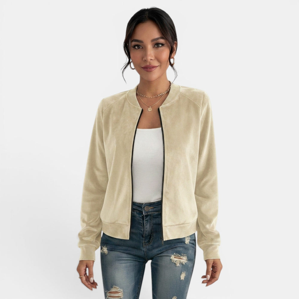 Women's Mid-Season Jacket with Zipper