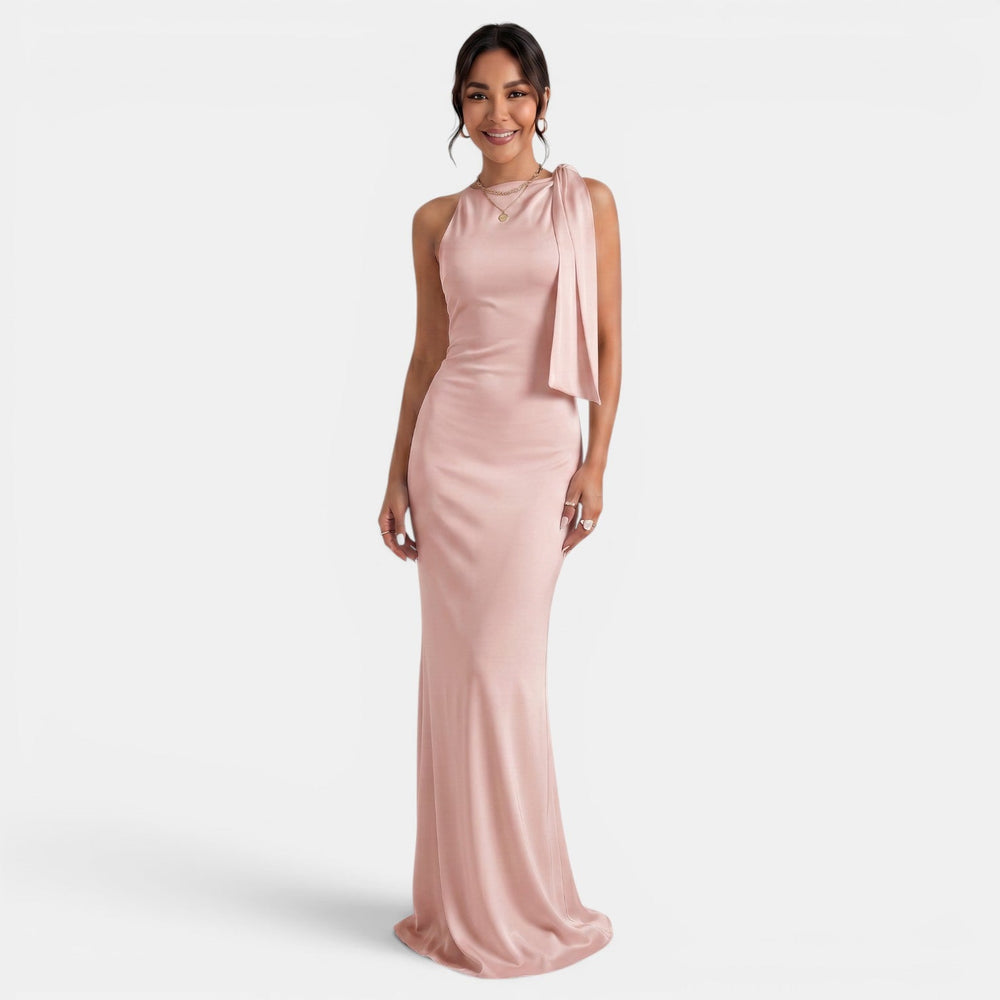 Women's One-Shoulder Maxi Dress