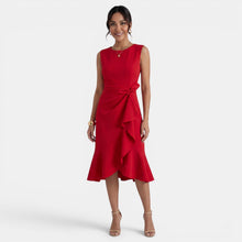 Women's Elegant Fitted Midi Dress