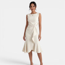 Women's Elegant Fitted Midi Dress