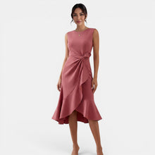 Women's Elegant Fitted Midi Dress