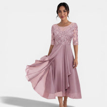 Women's Chiffon and Lace Party Dress
