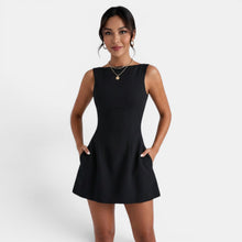 Women's Open-Back Short Dress