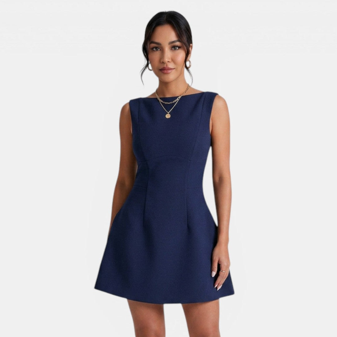 Women's Open-Back Short Dress