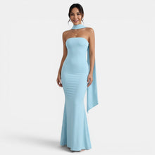 Women's Halter Neck Long Party Dress