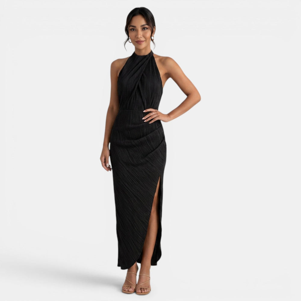 Women's Summer Halter Maxi Dress