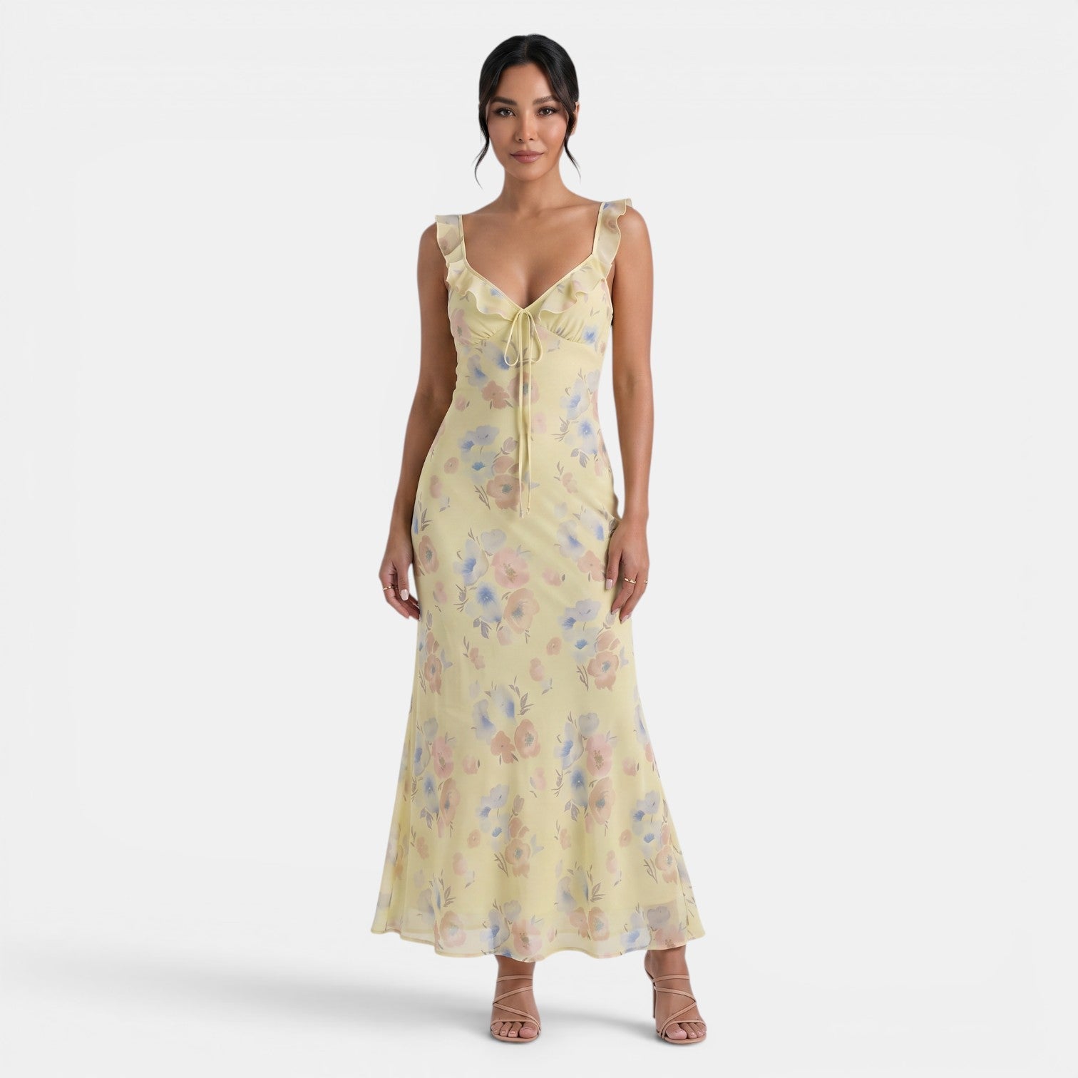 Women's Summer Floral Maxi Dress