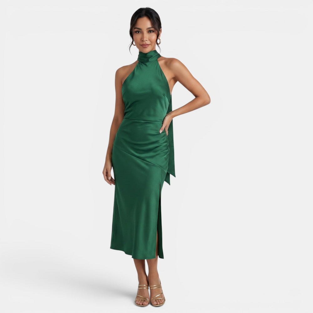Women's Elegant Satin Dress
