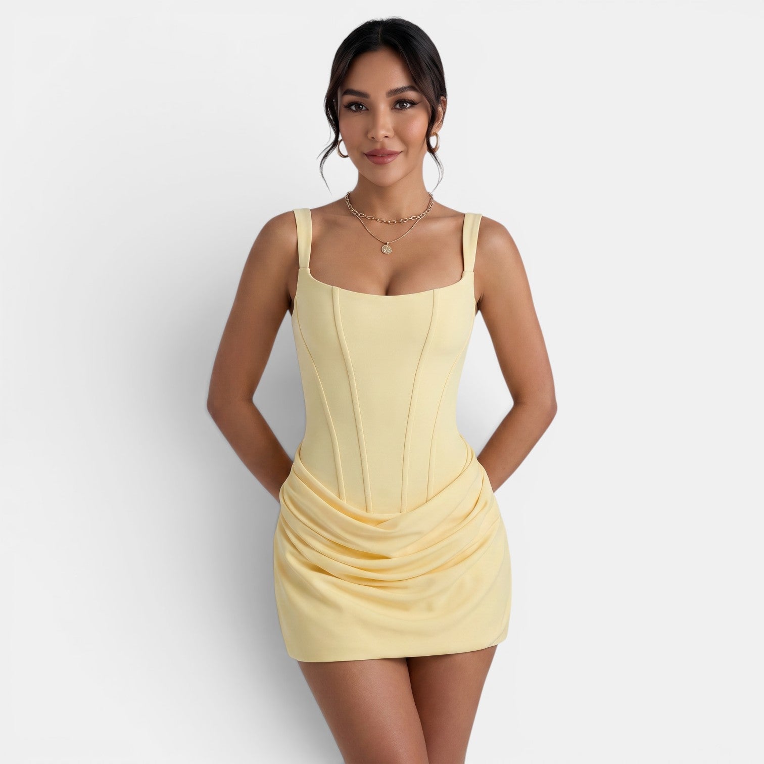 Elegant Women's Corset Dress