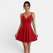 Women's Summer V-Neck Mini Dress
