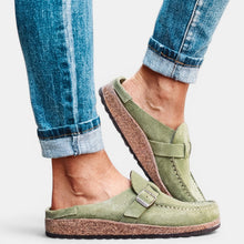 Women's Orthopedic Suede Buckle Sandals