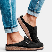 Women's Orthopedic Suede Buckle Sandals