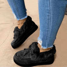 Margo Winter Slippers Women – Soft Suede Design with Fur Lining & Non-Slip Sole