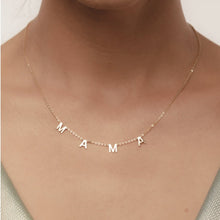 Mama Letter Chain Necklace