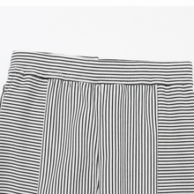 Marena – Striped Side-Button Cropped Summer Pants for Women