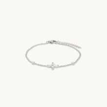 Marquise Clover Solitaire Bracelet