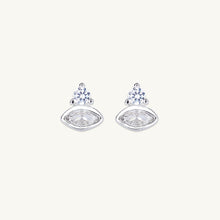 Marquise Sapphire Stud Earrings