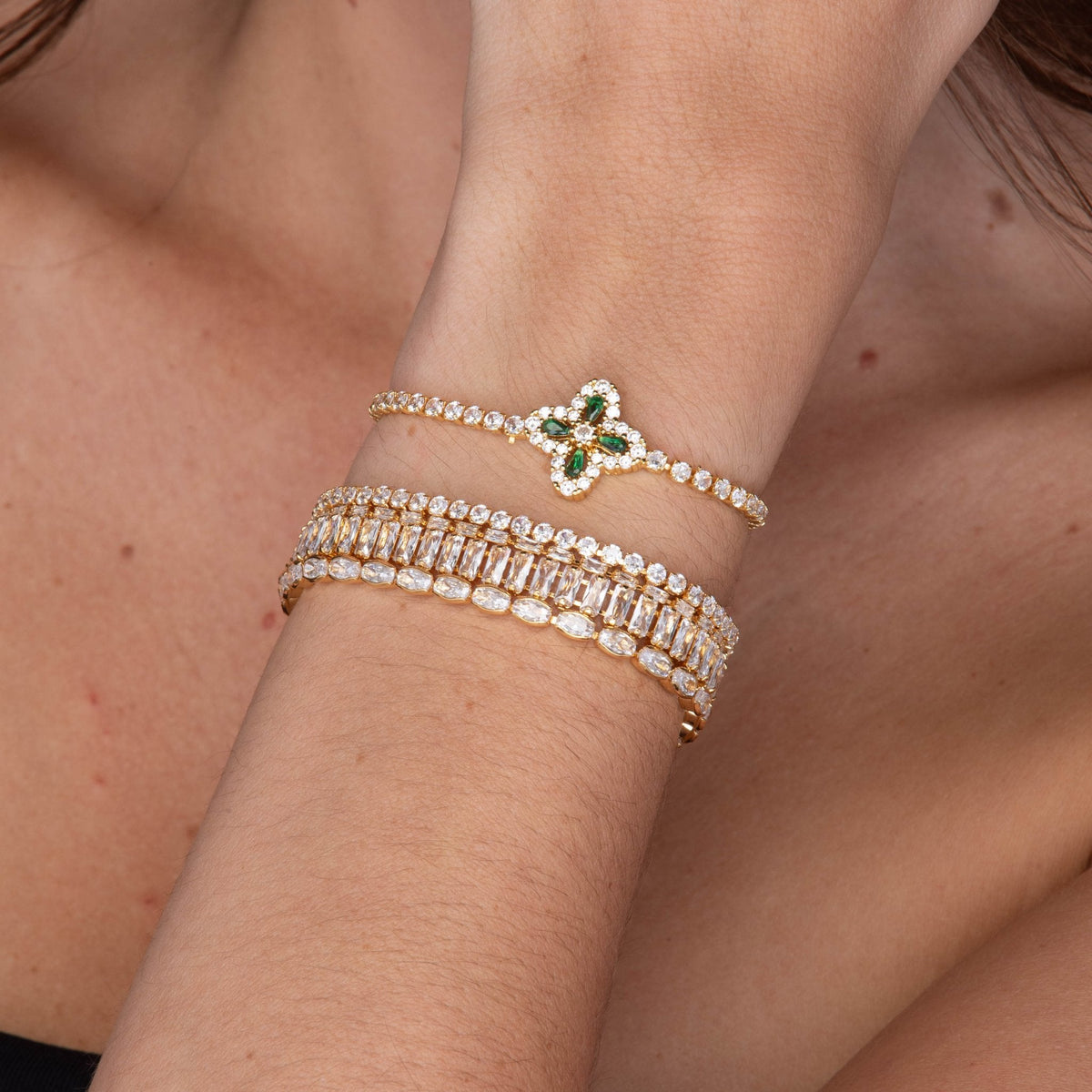 Baguette Tennis Bracelet